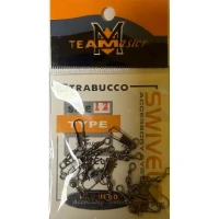 Agrafa Cu Vartej TRABUCCO Team Master, 8kg, Nr.16, 12buc/pac