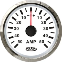 Ampermetru KUS 50A, Alb