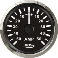 Ampermetru Kus 50a, Negru