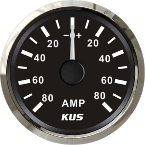 Ampermetru KUS 80A, Negru