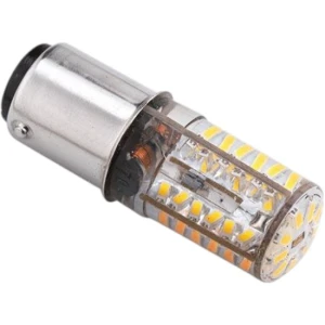 Bec LED TREM BA15d, 12V, 63 LED-uri, Alb Cald, 180lm