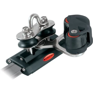 Carucior cu 2 Role Pivotante si Opritor RONSTAN RC11922