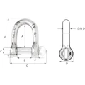 Cheie de Tachelaj Dreapta WICHARD, Inox AISI 316, Bolt 12mm Cheie de Tachelaj Dreapta WICHARD, Inox AISI 316, Bolt 12mm