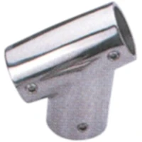 Conector T Balustrada Din Inox Aquinox, 60°, 1", Stanga