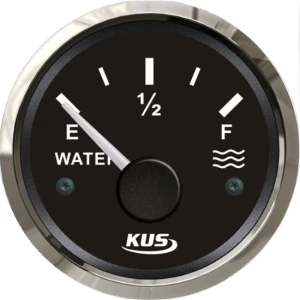 Indicator Nivel Rezervor Apa KUS NMEA 2000, 52mm, Negru