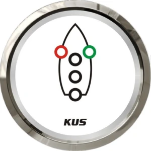 Indicator de Control pentru Lumini de Navigatie KUS, 52mm, Alb