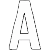 Litera Autoadeziva A Allroundmarin Standard, Alb