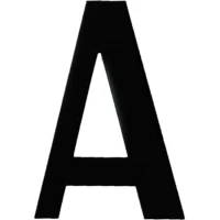 Litera Autoadeziva A Allroundmarin Standard, Negru
