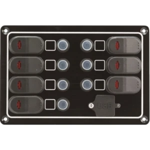 Panou Electric ALLROUNDMARIN cu 7 Intrerupatoare si Port USB