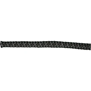 Parama Nautica Rasucita din Poliester ALLROUNDMARIN, 18mm, Negru