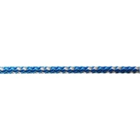 Parama Nautica Pentru Vele Din Poliester Cu 8 Fire Robline, 5mm, Albastru