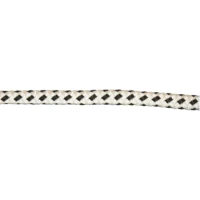 Parama de Acostare si Ancorare LANEX din Poliester, 16 Fire, 8mm, Alb/Negru