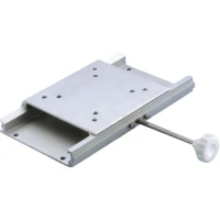 Placa Glisanta Reglabila Pentru Scaun De Barca Trem, 20x31.5cm