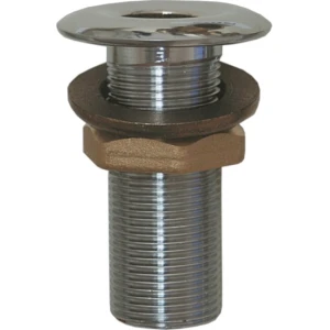Racord Trecere prin Bord ALLROUNDMARIN 1", Alama Cromata