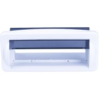Rama de Montaj Plata pentru Radio ALLROUNDMARIN cu Capac, Alb