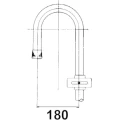 Scara de Baie din Aluminiu TREM, 5 Trepte, 146cm