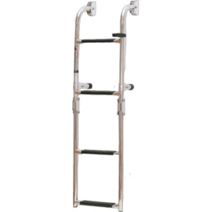 Scara de Imbarcare Rabatabila din Inox ALLROUNDMARIN, 2+2 Trepte, 89cm