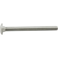 Surub Cu Cap Rotund Si Gat Patrat Aquinox Din 603 M6x50mm, Inox A4, 50buc/pac