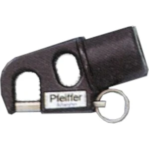 Terminal pentru Tangon Spinnaker PFEIFFER MARINE, 30x1.5mm, Negru
