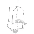 Vela de Ventilatie pentru Barca TREM, 60cm