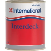 Vopsea Antiderapanta pentru Punte INTERNATIONAL Interdeck 027 1K, Crem, 750ml