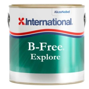 Vopsea Antivegetativa INTERNATIONAL B-Free Explore, Rot, 2.5L