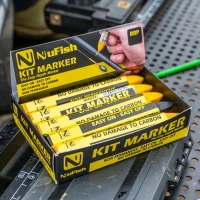 Kit Marker Nufish Top Kit Marker Carbon Friendly, Galben & Negru