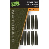 Conuri Fox Edges Naturals Power Grip Tail Rubbers Nr.7, 10buc/pac