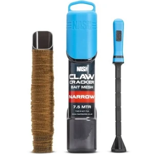 Kit Plasa Protectie + Tija Compresie Nash Claw Cracker Bait Mesh Narrow, 23mm X 7.5m