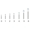 Opritoare Spirala STONFO Molla Di Stop 276-4, Size 4, Diam. 0.60-0.70mm, 6buc/pac