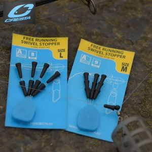 Stopper Culisant Cresta Free Running Swivel, Medium, 8buc/pac Stopper Culisant Cresta Free Running Swivel, Medium, 8buc/pac