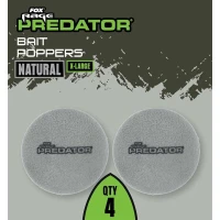 Fox Rage Predator Bait Poppers, X-Large, Natural, 4buc/pac Fox Rage Predator Bait Poppers, X-Large, Natural, 4buc/pac
