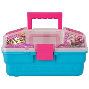 Kit Accesorii Spinning Pentru Copii Shakespeare Cosmic Tackle Box Pink