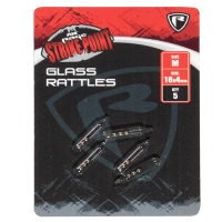 Zarnoitoare Sticla Fox Rage Strike Point Glass Rattle Large, 5buc