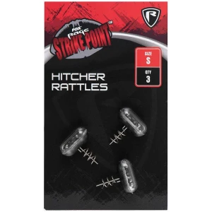 Zarnoitoare Sticla Fox Rage Strike Point Hitcher Rattle Medium, 3buc
