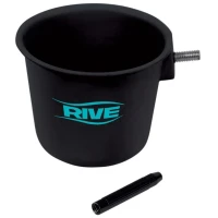 Cupa Nadire RIVE, 250ml, 8x8cm, 80mm, Black
