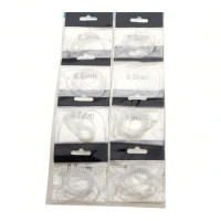 Set Tub Varnis Siliconic FL 0.5mm-1.2mm 8buc Set Tub Varnis Siliconic FL 0.5mm-1.2mm 8buc