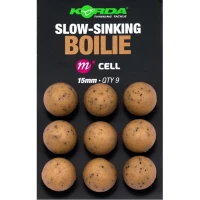 Boilies Korda Artificial Cell Slow Sinking Boilie 15mm, 9buc/pac