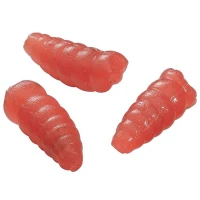 Larve de Musca Berkley PowerBait Worms Red, 1cm, 110buc