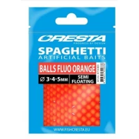 Momeli Artificiale Spro Cresta Spaghetti Balls Fluo Orange