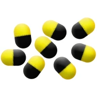 Pop Up - Zig Rig -Eva 12Mm - Yellow Black - 9 Buc Pop Up - Zig Rig -Eva 12Mm - Yellow Black - 9 Buc