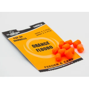 Pop Up Dumbells Claumar 10Buc 5x6mm-5x8mm Portocaliu Fluo Pop Up Dumbells Claumar 10Buc 5x6mm-5x8mm Portocaliu Fluo