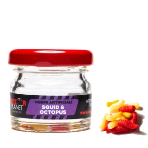Viermi Artificiali Senzor Squid And Octopus 15buc