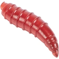 Viermi Artificiali Korum Floating Grubs Imitation Maggots, Red, 40buc/pac