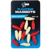 Viermi Artificiali Nash Floating Maggot, 14buc/pac