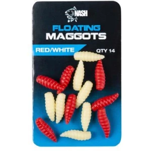 Viermi Artificiali Nash Floating Maggot, 14buc/pac