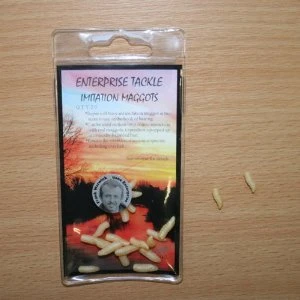 Viermi Artificiali Enterprise Tackle Imitation Maggots - White
