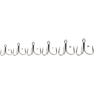 Ancora Tripla Mustad Grip Treble Steel Itg77, Nr.1/0, 6buc/pac