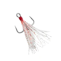 Ancora Tripla Mustad Red Tinse, Nr.4, 2buc/pac Ancora Tripla Mustad Red Tinse, Nr.4, 2buc/pac