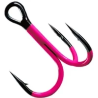 Ancora Tripla VMC Model 4551, UV Pink, Nr.2, 4buc/pac